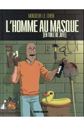 L'HOMME AU MASQUE [EN TOILE DE JUTE]