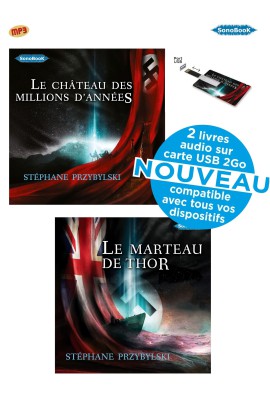 COFFRET 2 LIVRES AUDIO  SUR CARTE USB TOMES 1 & 2 TETRALOGIE DES ORIGINES