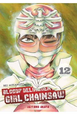 BLOODY DELINQUENT GIRL CHAINSAW T12