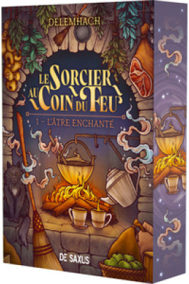 LE SORCIER AU COIN DU FEU (BROCHE)