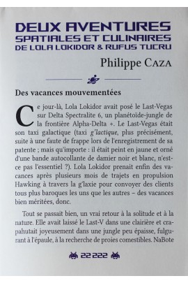 DEUX AVENTURES SPATIALES ET CULINAIRES DE LOLA LOKIDOR & RUFUS TUCRU