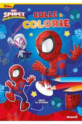 COLLE ET COLORIE