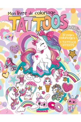 32 PAGES COLORIAGES ! + TATTOOS OFFERTS
