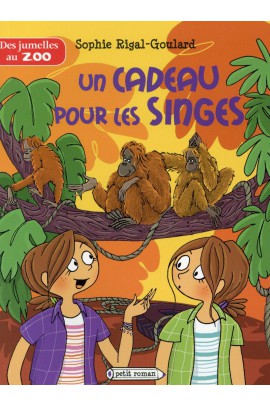 LES JUMELLES AU ZOO : UN CADEAU POUR LES SINGES