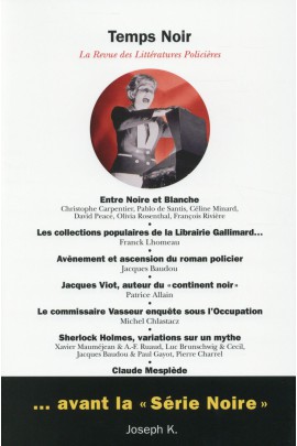 TEMPS NOIR LA REVUE DES LITTERATURES POLICIERES N 18