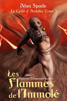 LES FLAMMES DE L'IMMOLE - FORMAT A5