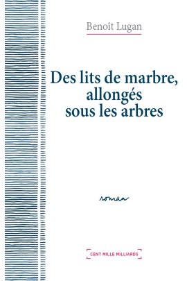 DES LITS DE MARBRE ALLONGES SOUS LES ARBRES